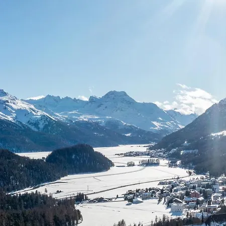 Charming Facing Piz Rosatsch Sankt Moritz