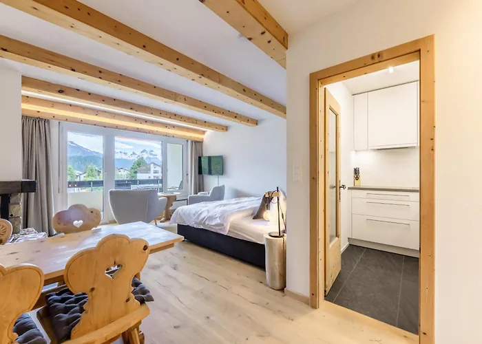 Apartament Charming Facing Piz Rosatsch