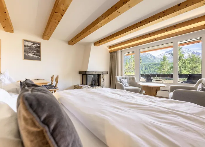 Apartament Charming Facing Piz Rosatsch Sankt Moritz